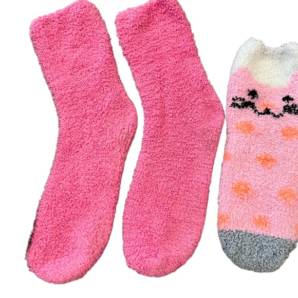 Set of 4 fuzzy socks - Picture 6 of 7